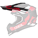 Visor 2SRS Helmet SPYDE V.23 black/red/white