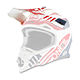 Visor 2SRS Helmet SPYDE 2.0 white/blue/red