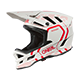 BLADE Polyacrylite Helmet STRIKE V.25 white/red S (55/56 cm)