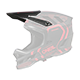 Visor BLADE Polyacrylite Helmet STRIKE V.25 black/red