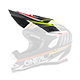 Spare Visor 7SRS Helmet Evo CHASER white