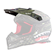 Spare Visor 5SRS Helmet WARHAWK black/green