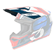 Visor 3SRS Helmet RIDE V.26 blue/white/red