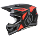 3SRS Helmet VISION V.24 black/red/gray L (59/60 cm)