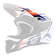 Visor 3SRS Helmet VISION white/black/orange