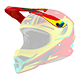 Spare Visor 3SRS Helmet RIFF 2.0 red/neon yellow