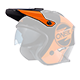 Visor VOLT Helmet CORP V.22 black/orange