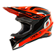 1SRS Youth Helmet STREAM V.24 black/red M (48 cm)