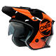 VOLT Helmet CORP V.24 black/orange XS (53/54 cm)