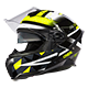 CHALLENGER Helmet EXO V.23 black/gray/neon yellow XS (53/54 cm)