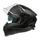 CHALLENGER Helmet SOLID V.25 black XS (53/54 cm)