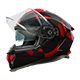 CHALLENGER Helmet LOOP V.26 black/red S (55/56 cm)