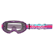 B-10 Goggle STRIPED V.26 pink/purple - clear