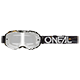 B-10 Goggle ATTACK V.24 black/white - silver mirror