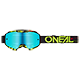 B-10 Goggle ATTACK V.24 black/neon yellow - radium blue