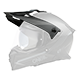 Visor A-SRS Helmet SOLID V.25 black