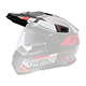 Visor D-SRS Helmet SQUARE V.23 black/gray/red