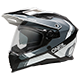 D-SRS Helmet NOMAD V.26 black/white/gray S (55/56 cm)