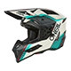 EX-SRS Helmet QUIN V.25 gray/teal XXL (63/64 cm)